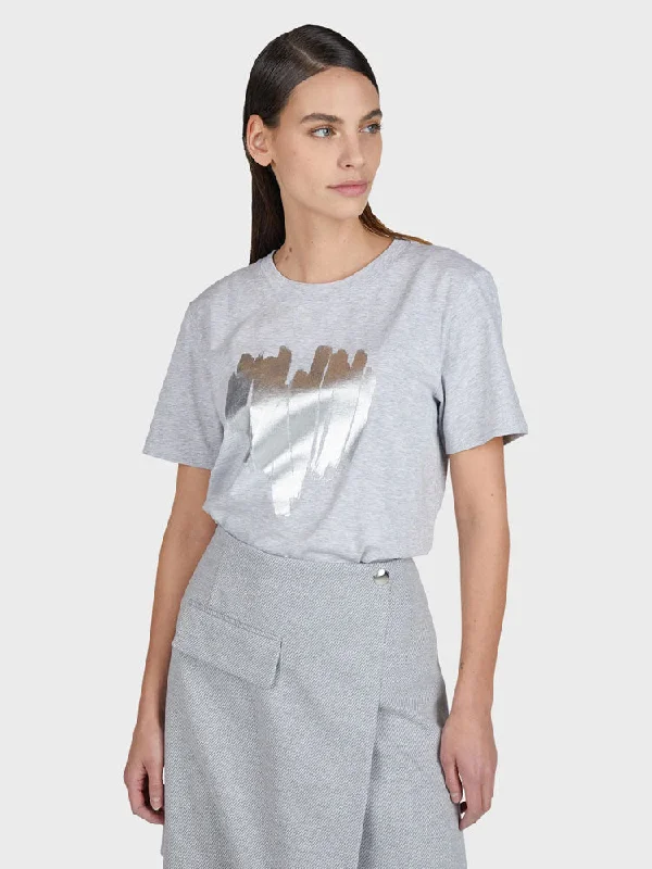 Marc Aurel T-Shirt Silver Grey-- Anti-Shrink Durable Soft