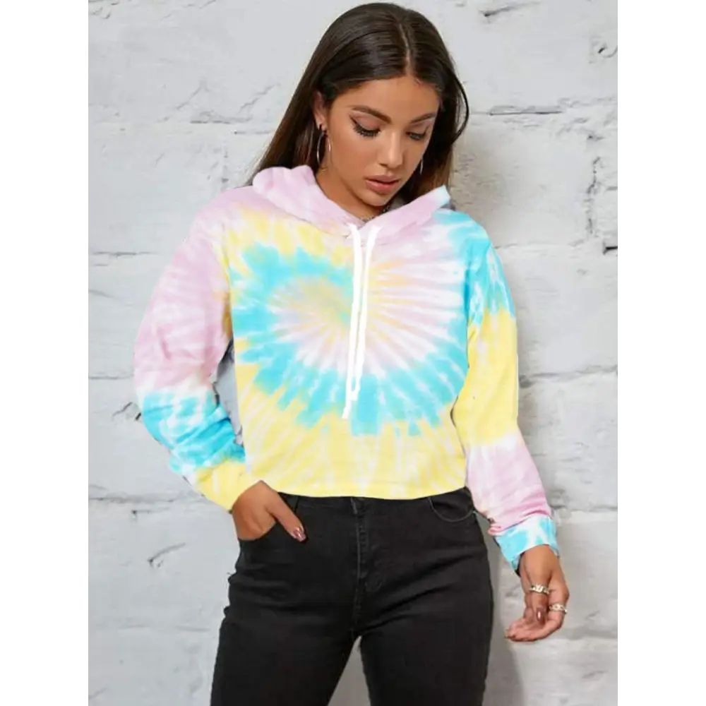 Women's Cotton Printed Crop T-Shirts-- Real Fur Shearling Chenille
