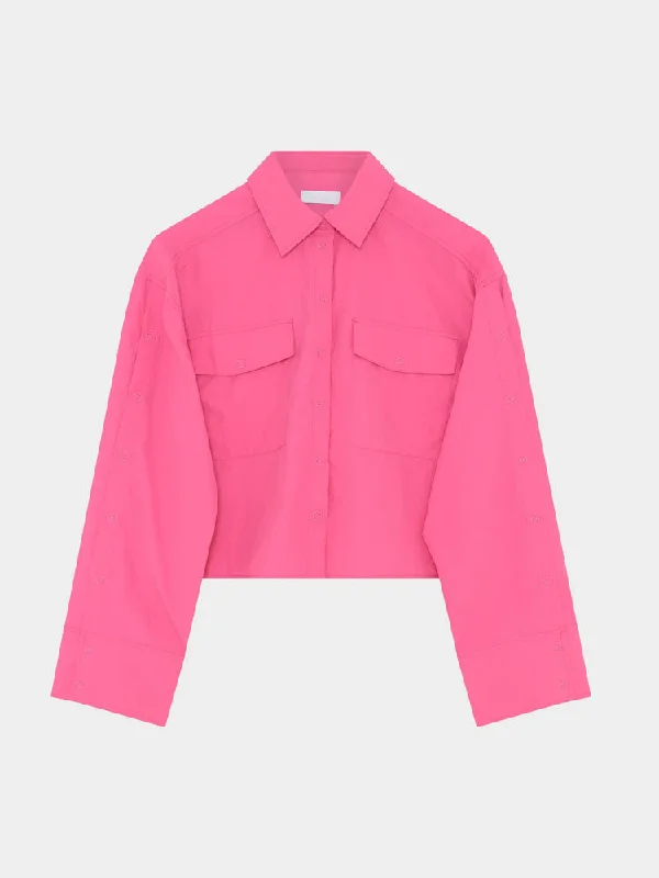 2NDDAY 2ND Edition Idette Shirt Coral Blush-- Terry Blend Velvet Blend Canvas Blend