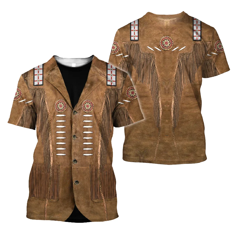 3D Full Printed Cowboy Shirts No Cosplay Coolspod-- Knit Fabric Woven Fabric Fleece Fabric