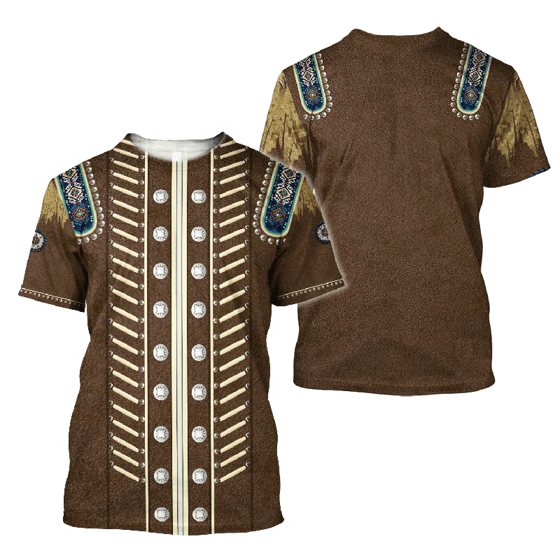 3D Full Printed Cowboy Shirts No Cosplay Cowboy Son Gift-- Anti-Shrink Durable Soft