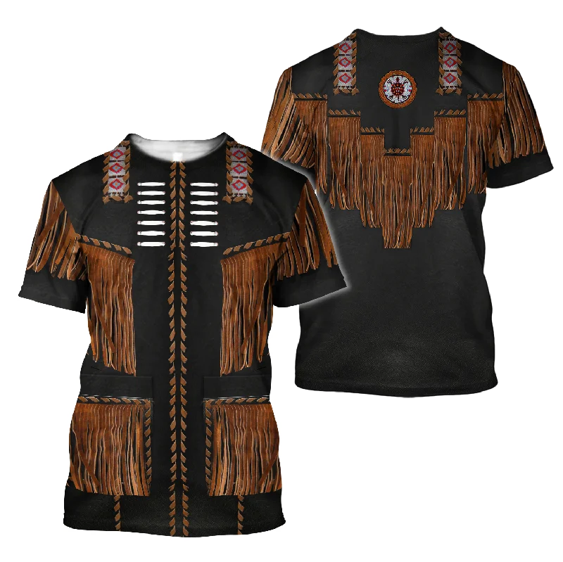 Cowboy 3D Full Print T Shirt Gift For Cowboy Friend-- Modern Contemporary Chic