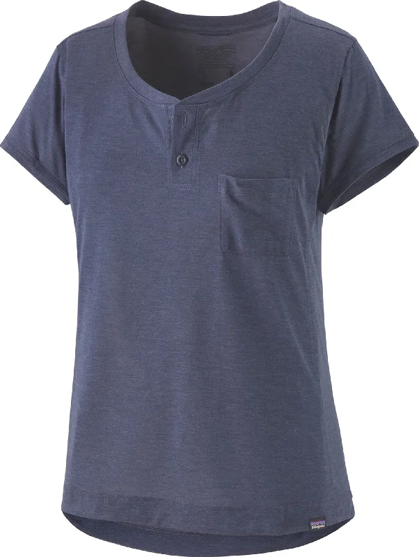 Capilene Cool Trail Bike Henley Shirt - Women's|-|Chandail cycliste à col boutonné Capilene Cool Trail - Femme-- Elegant Classic Vintage