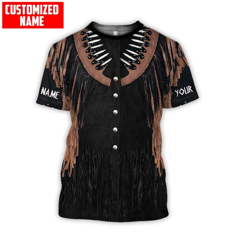 Customized Cowboy Shirt No Cosplay 3D Over Printed Unisex Cowboy Shirts-- Terry Blend Velvet Blend Canvas Blend