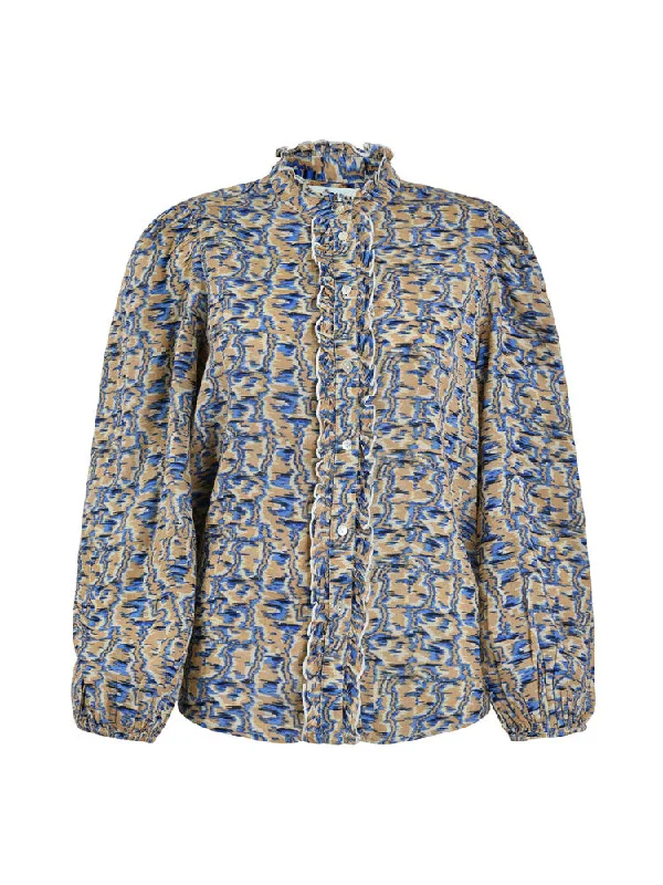 Sofie Schnoor Shirt Beige-- Cozy Warm Stylish