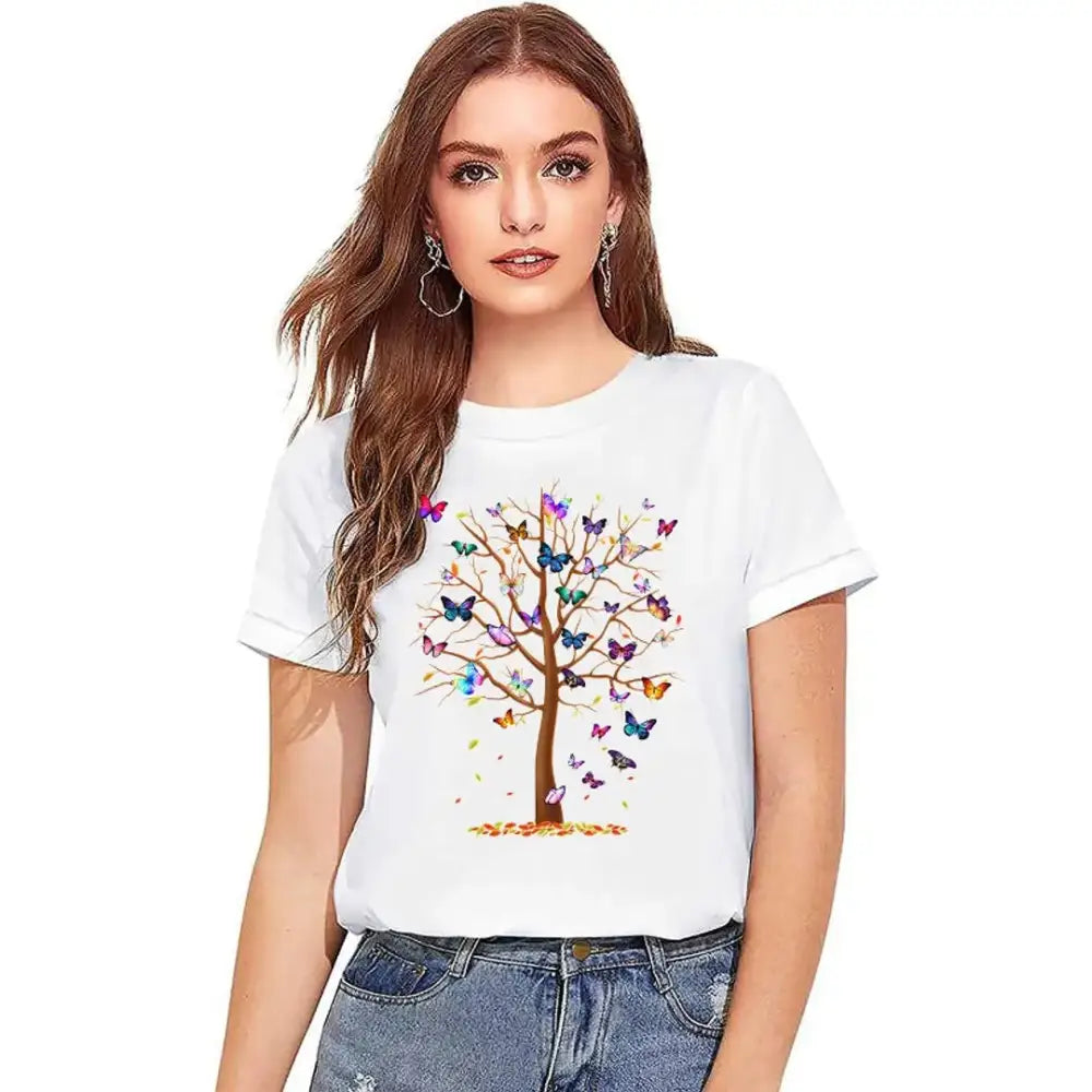 Classic Polyester Printed Tshirt for Women-- Nylon Fabric Polyester Fabric Spandex Fabric