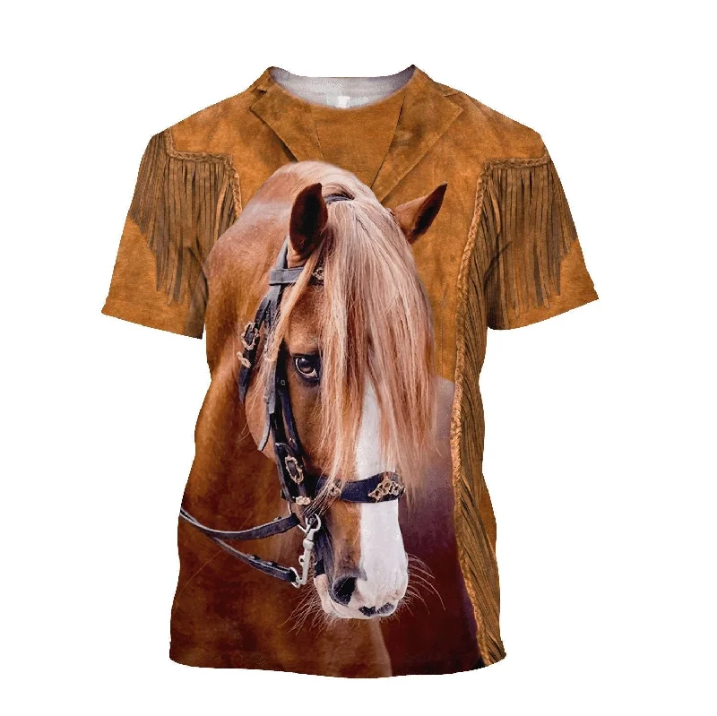 Personalized American Quarter Horse Native American Cowboy Unisex Shirts-- Satin Blend Silk Blend Wool Blend
