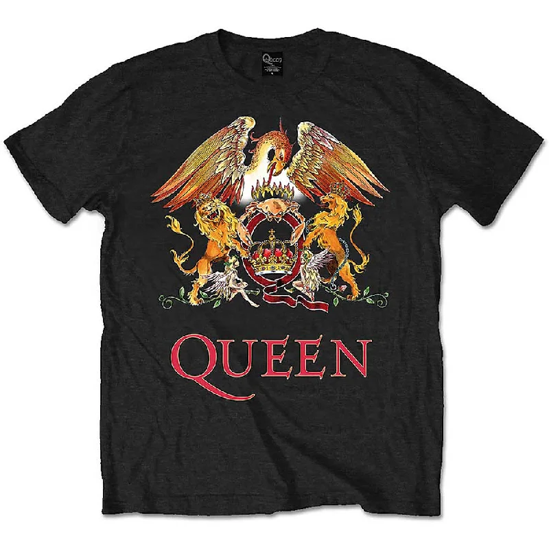 QUEEN T-SHIRT: CLASSIC CREST LARGE QUTS03MB03-- Houndstooth Herringbone Solid