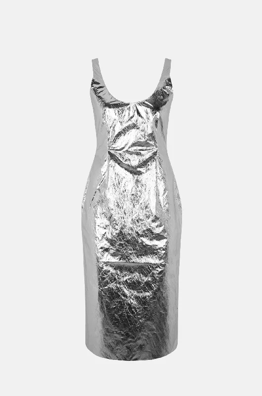 Louise Dress Silver Tunics Vintage classic