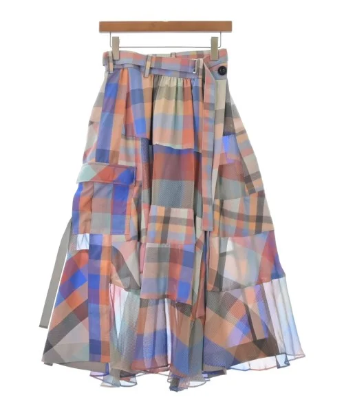 sacai Long/Maxi length skirts cashmere skirt fine