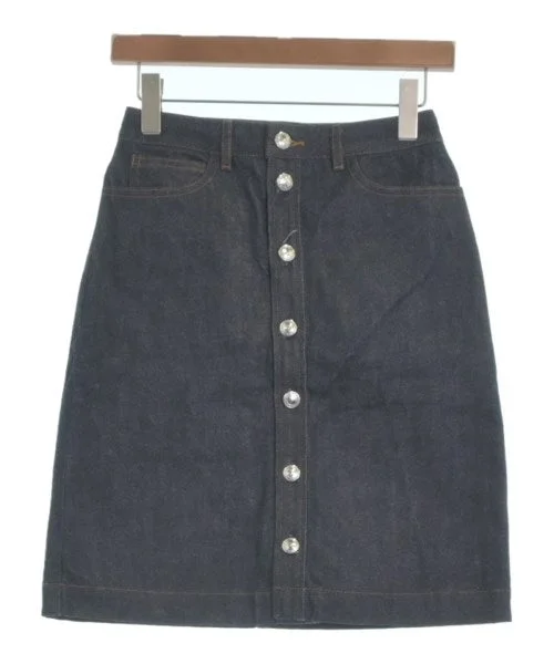 A.P.C. Knee length skirts silk skirt luxurious