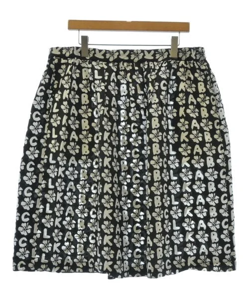 BLACK COMME des GARCONS Long/Maxi length skirts silk skirt smooth