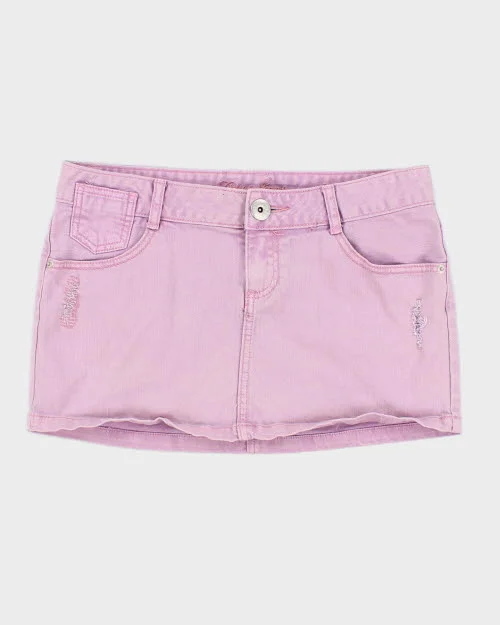 Y2k 00s Guess Denim Mini Skirt - S wrap skirt elegant