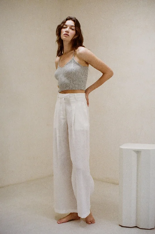 By Together Sand Dune Pants Off White Elegant Dress Pants