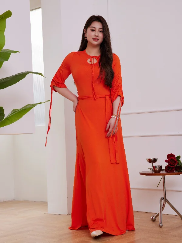 Women's Tea Dresses L  486821 Tunics Bridal satin