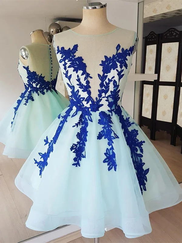 Short Blue Lace Tulle Prom Dresses, Short Blue Lace Homecoming Graduation Dresses Tunics Yoga stretchy Short Blue Lace Tulle Prom Dresses, Short Blue Lace Homecoming Graduation Dresses Tunics Yoga stretchy
