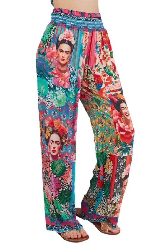 Frida Pant Multi Stylish Paperbag Waist Pants