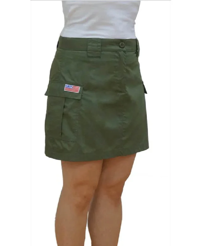 Army Wind Mini Skirt #83770 denim skirt classic