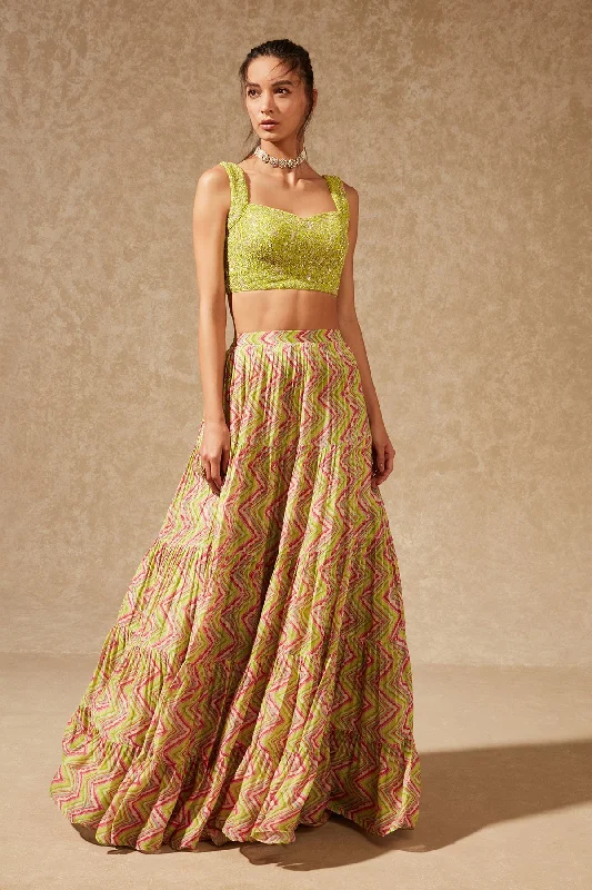 LUCA TIERED SKIRT cashmere skirt soft