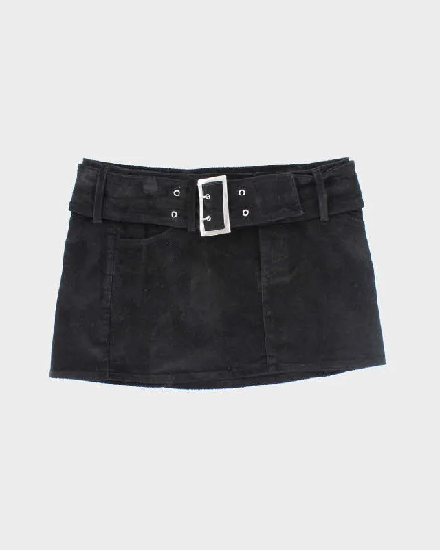 Vintage Y2k 00s Garage Corduroy Mini Skirt - M denim skirt fashionable