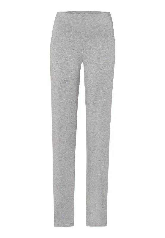 Yoga Lounge Pant | Grit Melange 77998-1148 Stylish Paperbag Waist Pants