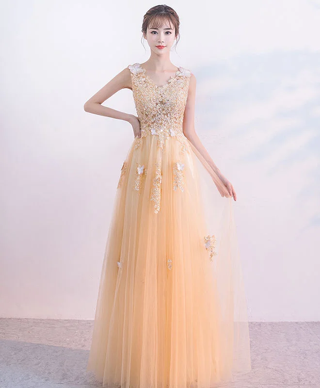 Champagne Tulle Lace Long Prom Dress. Champagne Tulle Evening Dress Tunics Sale discount Champagne Tulle Lace Long Prom Dress. Champagne Tulle Evening Dress Tunics Sale discount