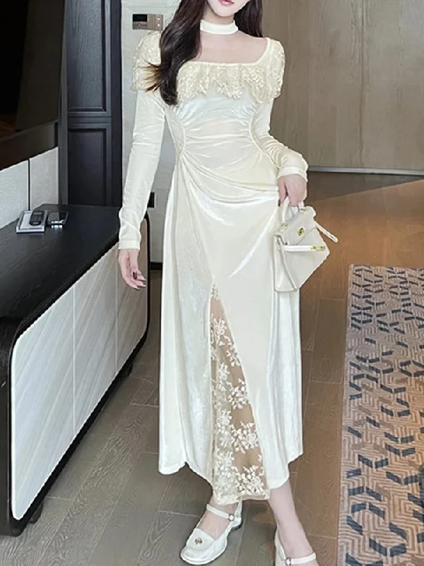 Palace style pleated velvet dress autumn and winter new ins stylish skirt 534621 Tunics Sale discount Palace style pleated velvet dress autumn and winter new ins stylish skirt 534621 Tunics Sale discount