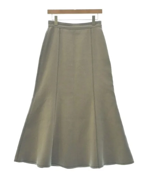 CLANE Long/Maxi length skirts velvet skirt plush