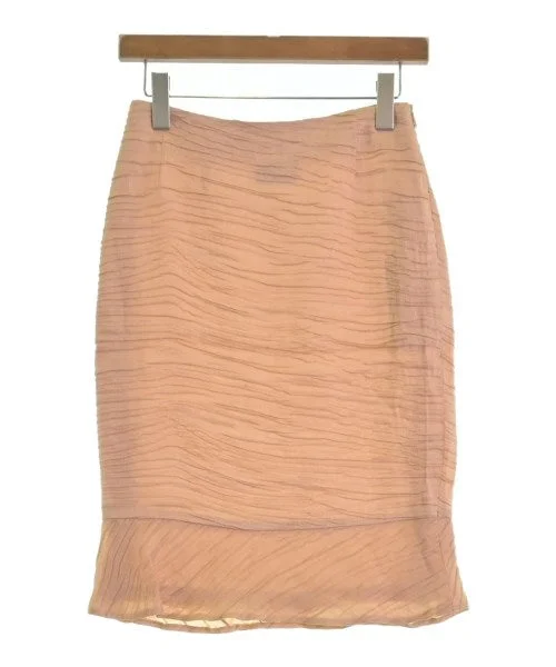 AKRIS Knee length skirts linen skirt relaxed