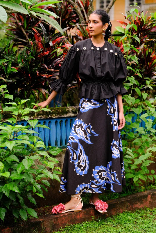 Orca Skirt Co-ord Set wool skirt warm