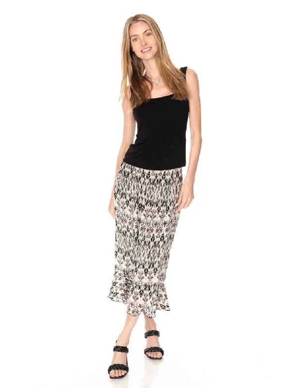 Tianello "Izakaya" Washable Silk "Tulip" Skirt corduroy skirt durable