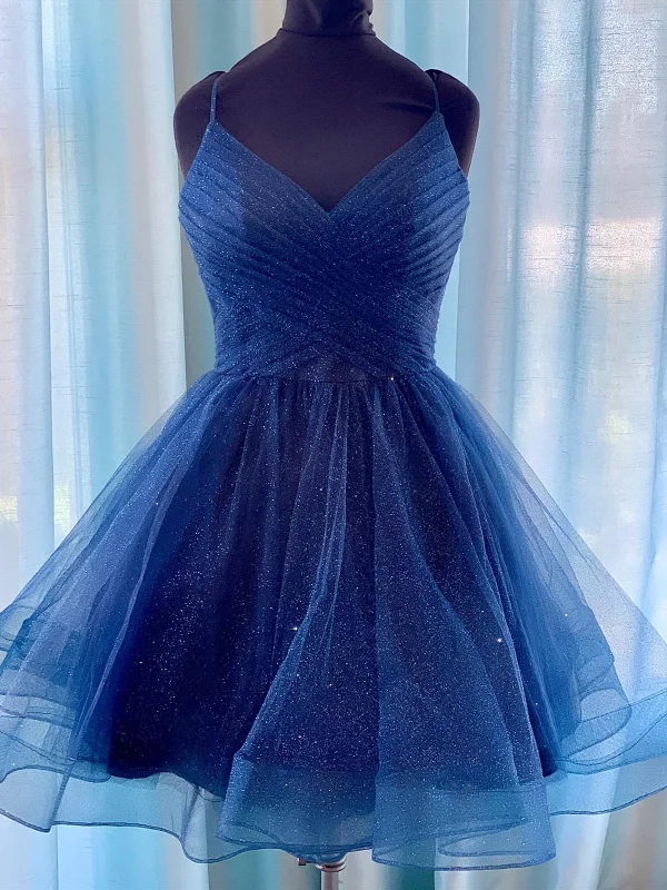 Shiny V Neck Short Blue Green White Prom Dresses, Shiny Short V Neck Formal Homecoming Dresses Tunics Practical durable Shiny V Neck Short Blue Green White Prom Dresses, Shiny Short V Neck Formal Homecoming Dresses Tunics Practical durable