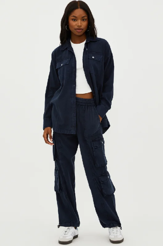 Beach Riot Cassius Pant - Ultramarine Stylish Harem Pants