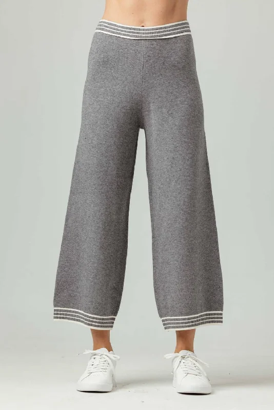 Snowy Quinn Pants In Graphite Stylish Casual Pants