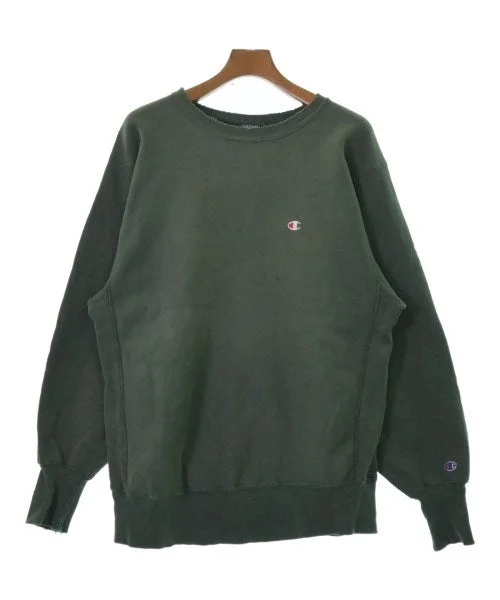 CHAMPION Sweatshirts Hooded Sweatshirt Casual Wear Street Style