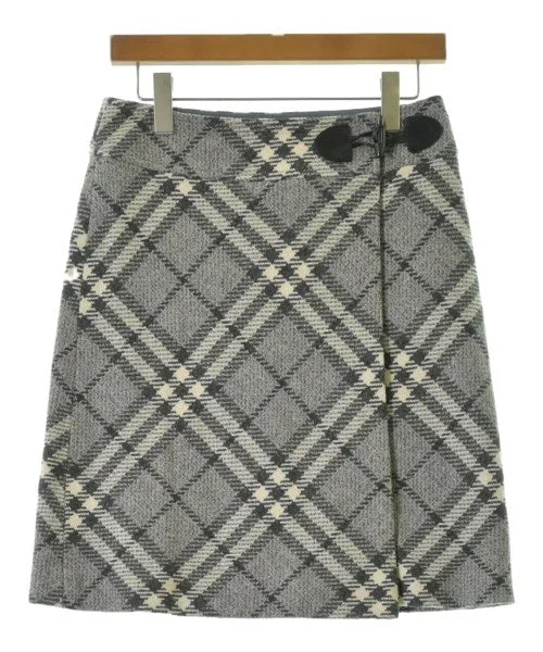 BURBERRY Knee length skirts spandex blend skirt