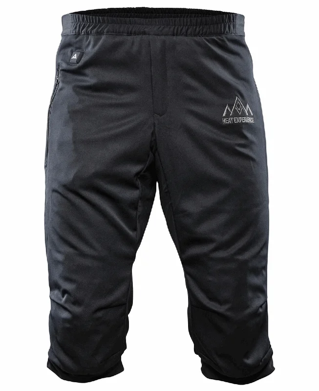 Heated Knee Pants Elegant Palazzo Trousers