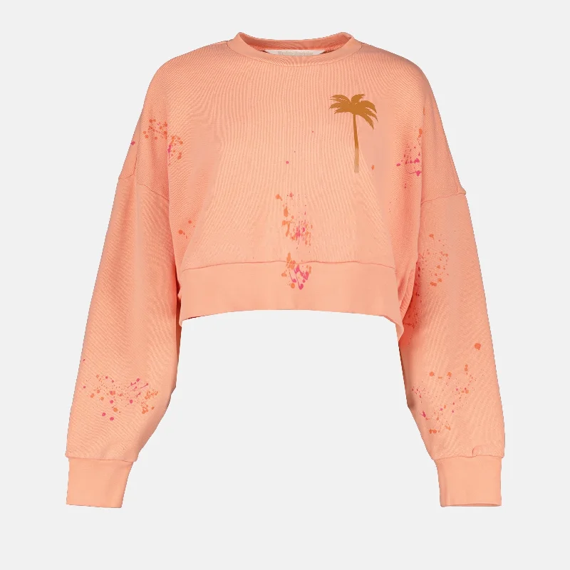 Sweatshirt PXP painted Hoodie with Patch Decorative Personalized