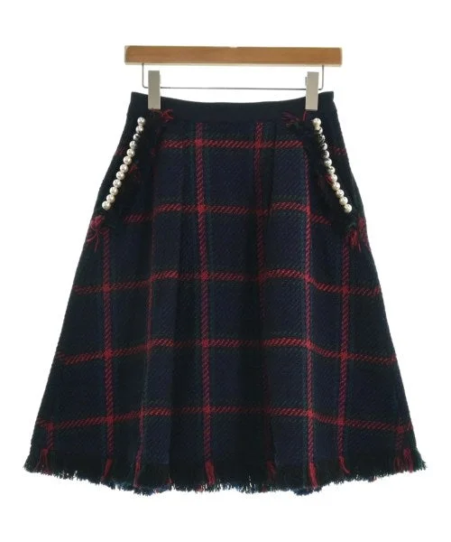 Chesty Knee length skirts flowy skirt hem