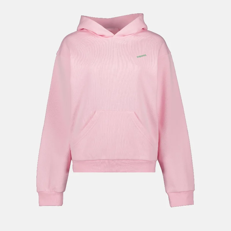 Sweatshirt à logo Hoodie with Hood Adjustable Protection