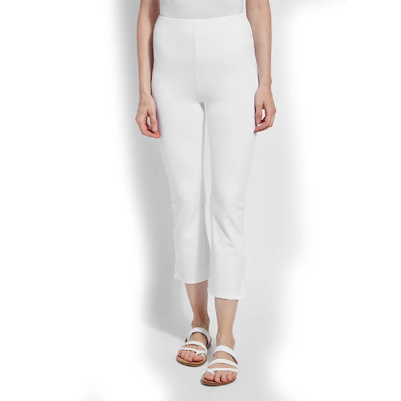 Cropped Kick Flare Pant Relaxed Lounge Trousers