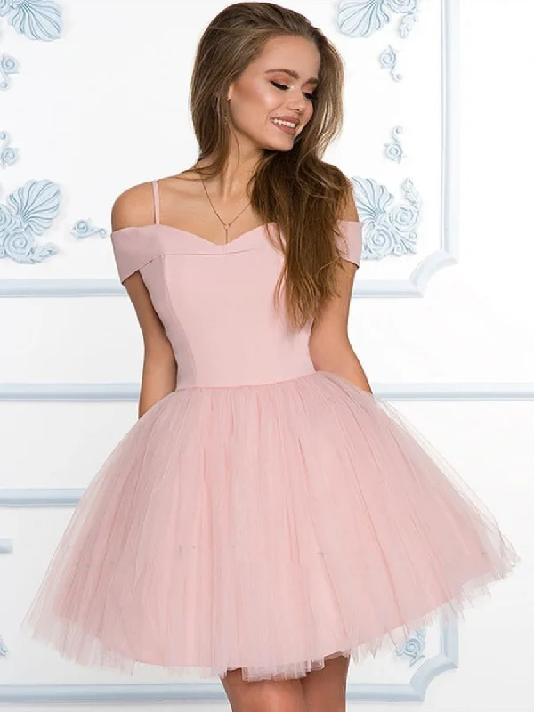 Off the Shoulder Short Pink/Navy Blue Prom Dresses, Short Pink/Navy Blue Off Shoulder Formal Graduation Homecoming Dresses Tunics Ceremony elegant Off the Shoulder Short Pink/Navy Blue Prom Dresses, Short Pink/Navy Blue Off Shoulder Formal Graduation Homecoming Dresses Tunics Ceremony elegant