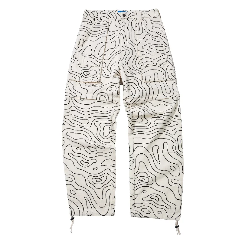 Market Topo Moraine Pants "Ecru" Comfortable Denim Leggings