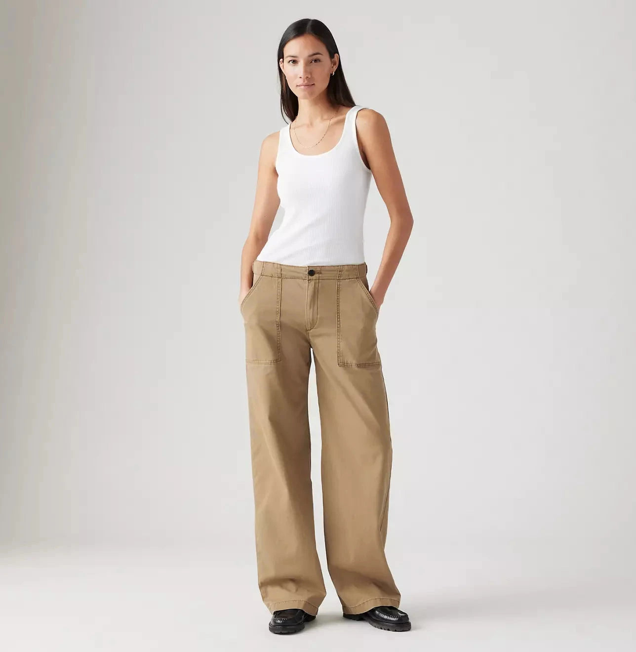 Levi's Surplus Straight Women's Pants - Ermine Casual Sweatpants Style