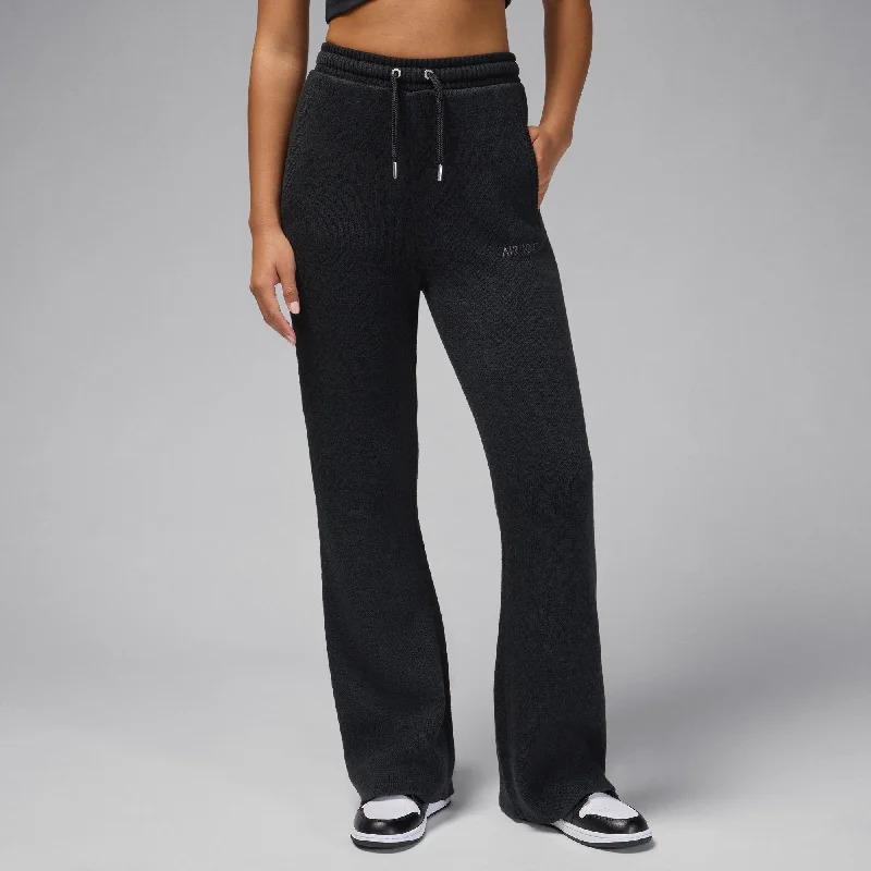 Air Jordan Knit Pants "Black" Chic Slim Fit Pants