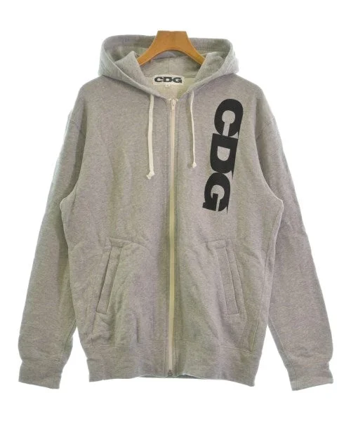CDG Hoodies Hoodie with Hem Embroidery Detailed Premium