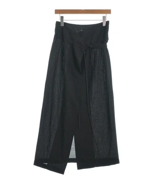 ANN DEMEULEMEESTER Long/Maxi length skirts ribbed skirt waist