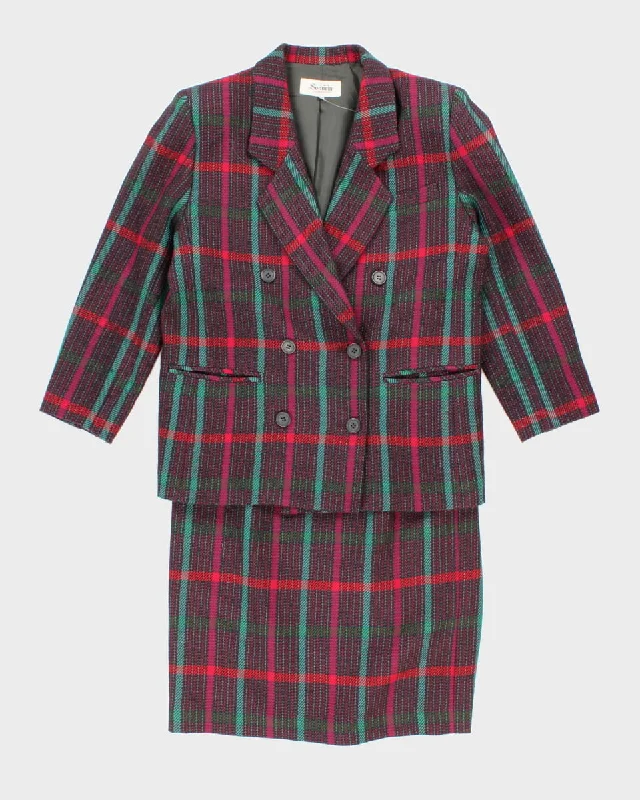 Vintage Sonneur Wool Skirt Suit - M wool skirt sturdy