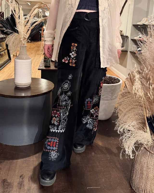 Johnny Was Masonne Pant Slim Fit Casual Pants