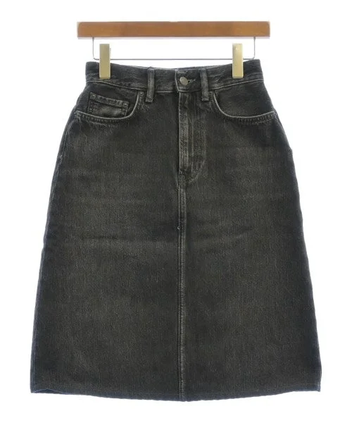 Acne Studios Knee length skirts corduroy skirt textured